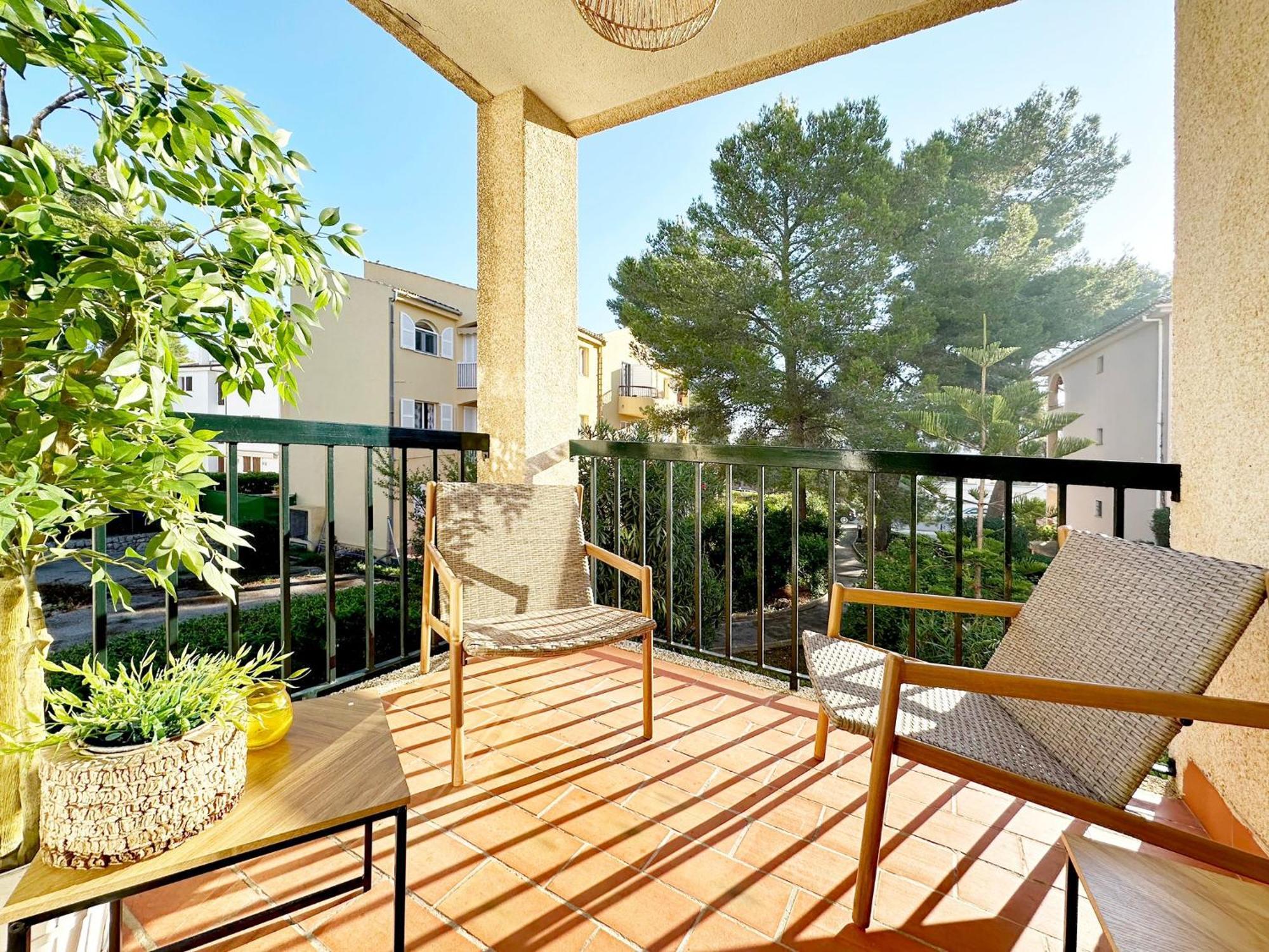 Апартаменты Piso Tamarells Con Balcon Y Piscina Port Pollensa Поланко Экстерьер фото