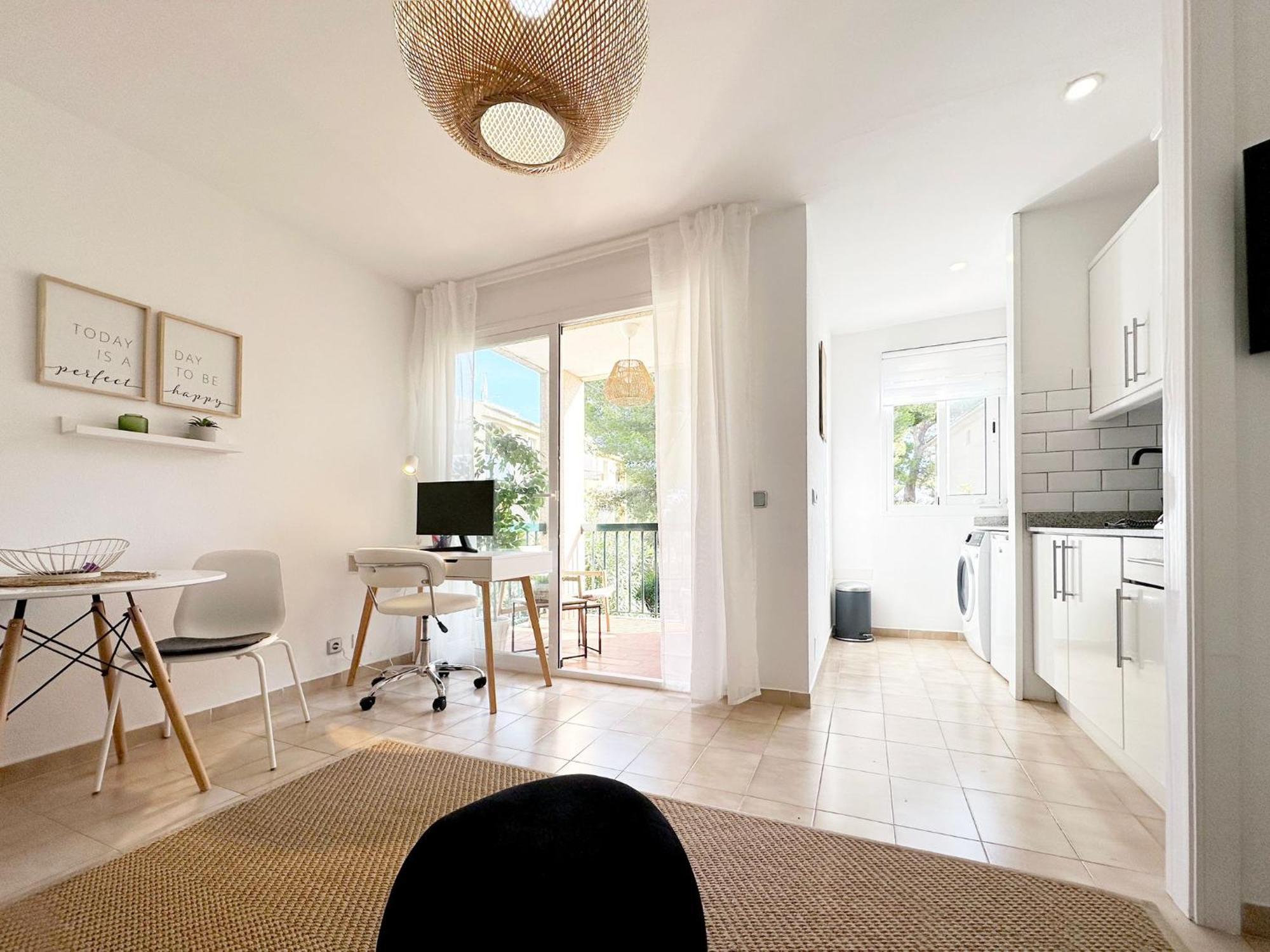 Апартаменты Piso Tamarells Con Balcon Y Piscina Port Pollensa Поланко Экстерьер фото