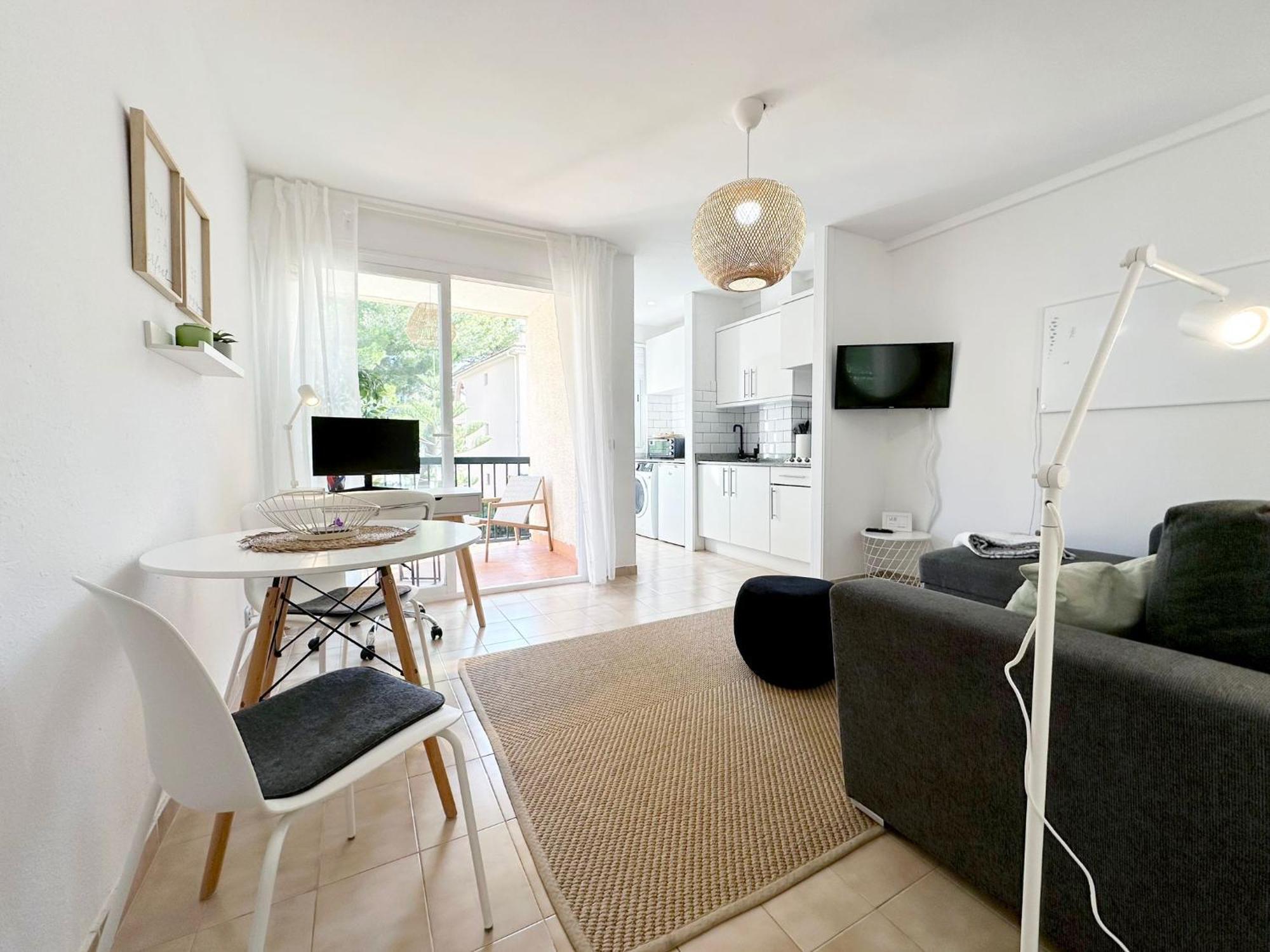 Апартаменты Piso Tamarells Con Balcon Y Piscina Port Pollensa Поланко Экстерьер фото